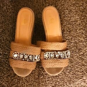 Gently worn platform heels size 9